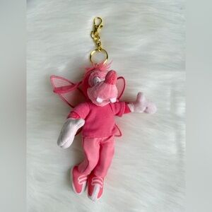 Tokyo Disney Max Pink Fairy Plush Keychain